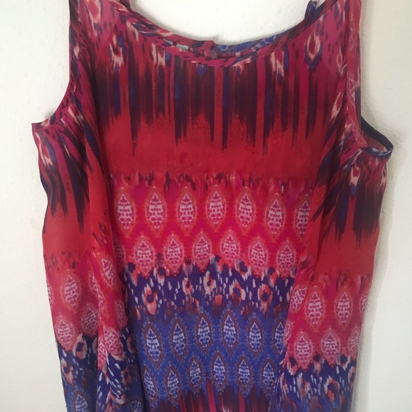 Asymmetrical Sheer Tank Top size Medium - Picture 2 of 5